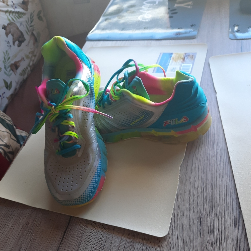 Fila rainbow shoes